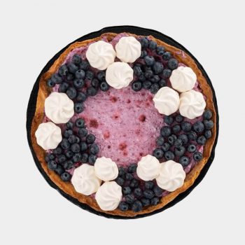 Tarta Borówkowa. Tarta z musem borówkowym. Ciasteczko